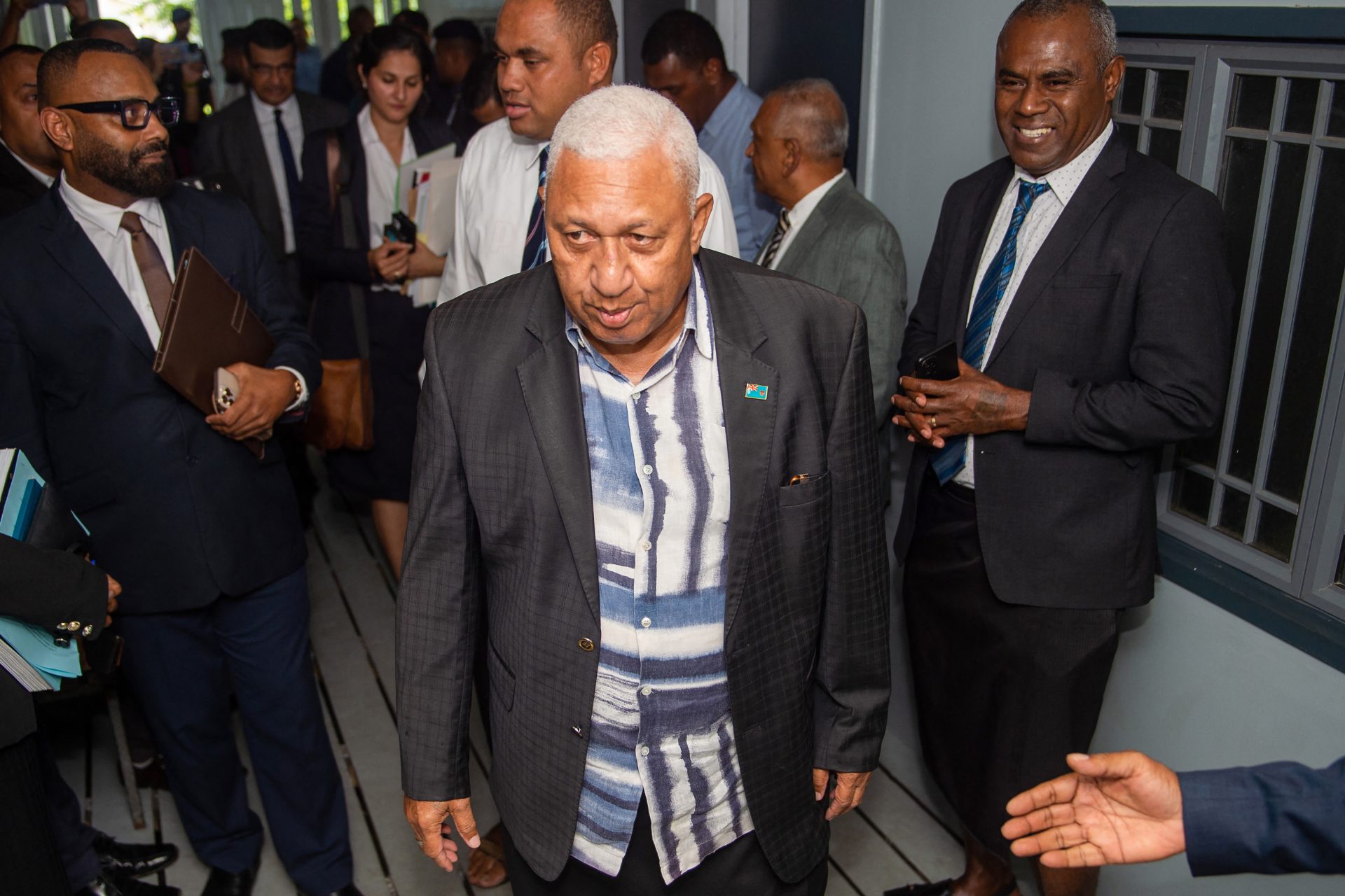 L'ex-Premier Ministre de Fidji, Bainimarama, condamné à un an de prison