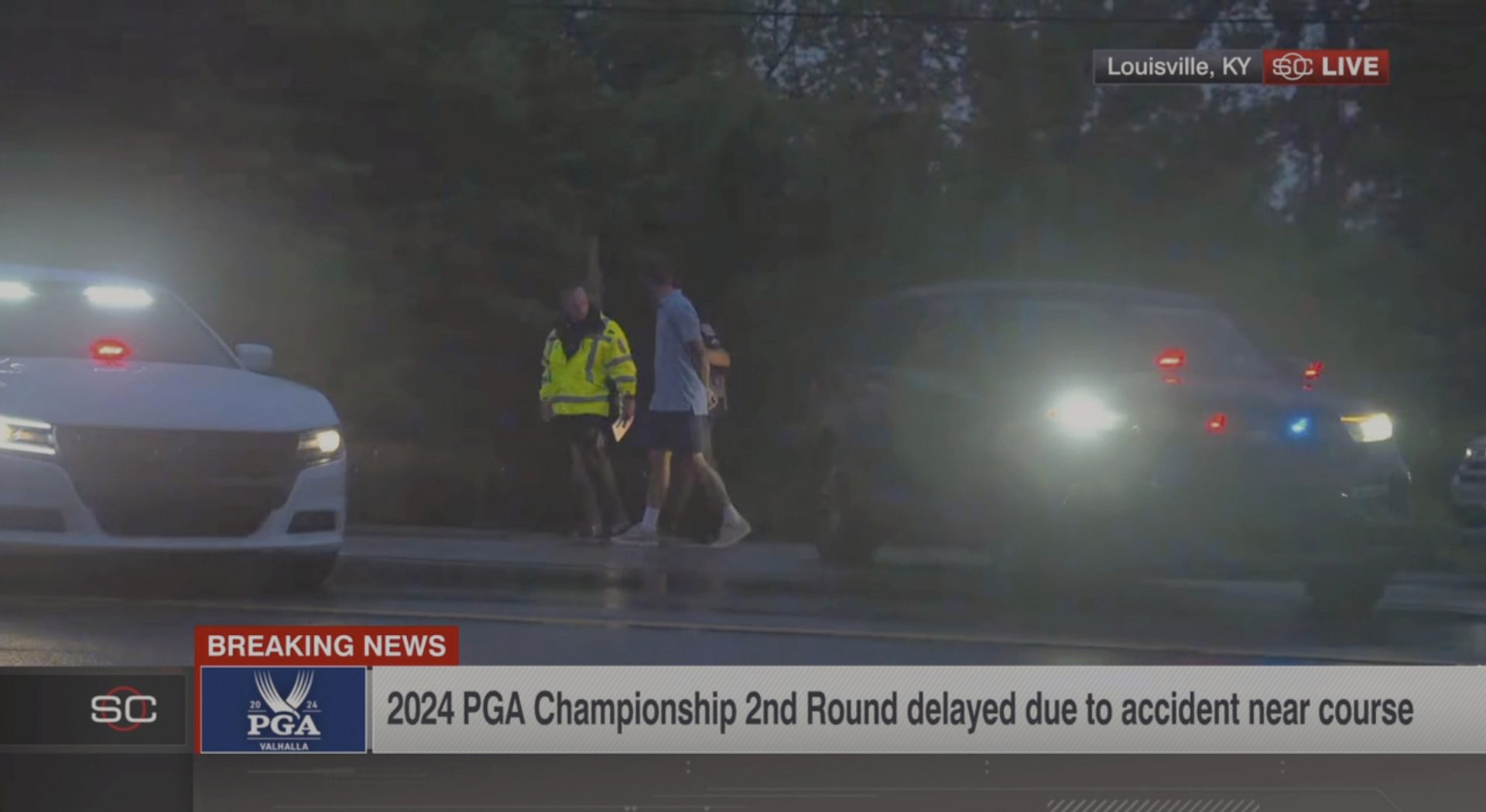 Le golfeur Scottie Scheffler arrêté au Championnat PGA