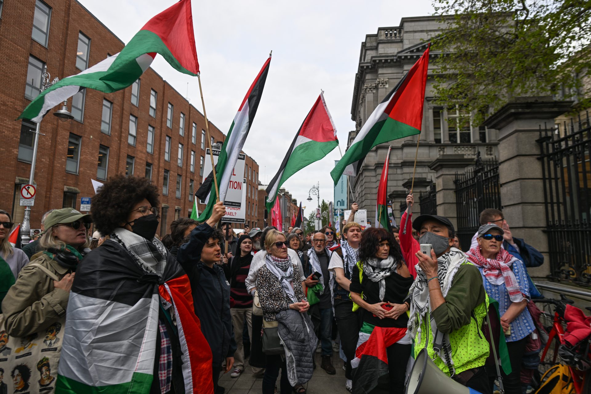 Manifestations mondiales pour Gaza dans universités et parcs
