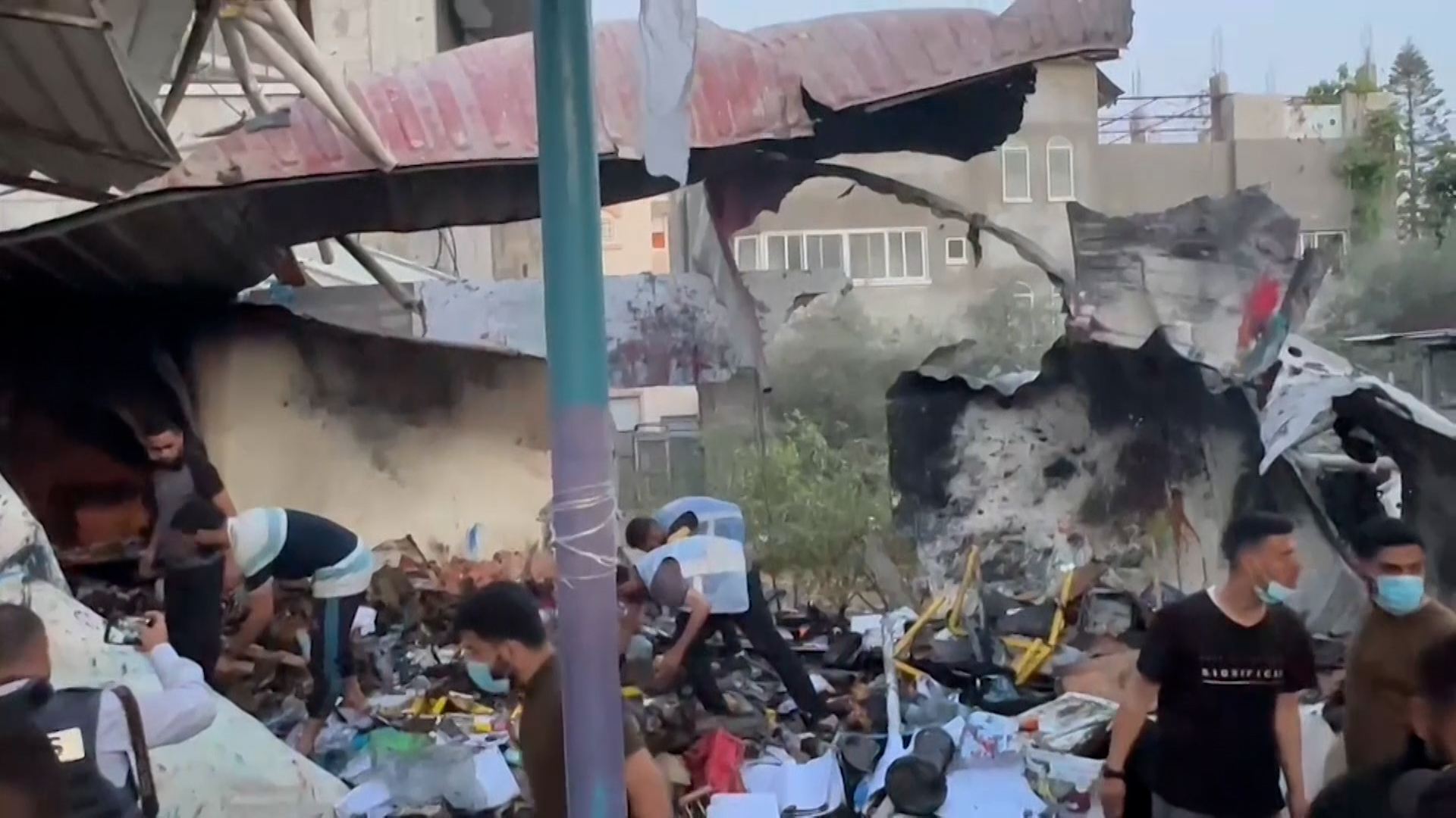 Massacres récents à Rafah, 11 maisons et une école UNRWA ciblées