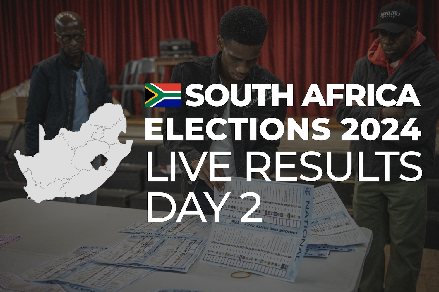 Résultats en direct des élections 2024 en Afrique du Sud jour 2