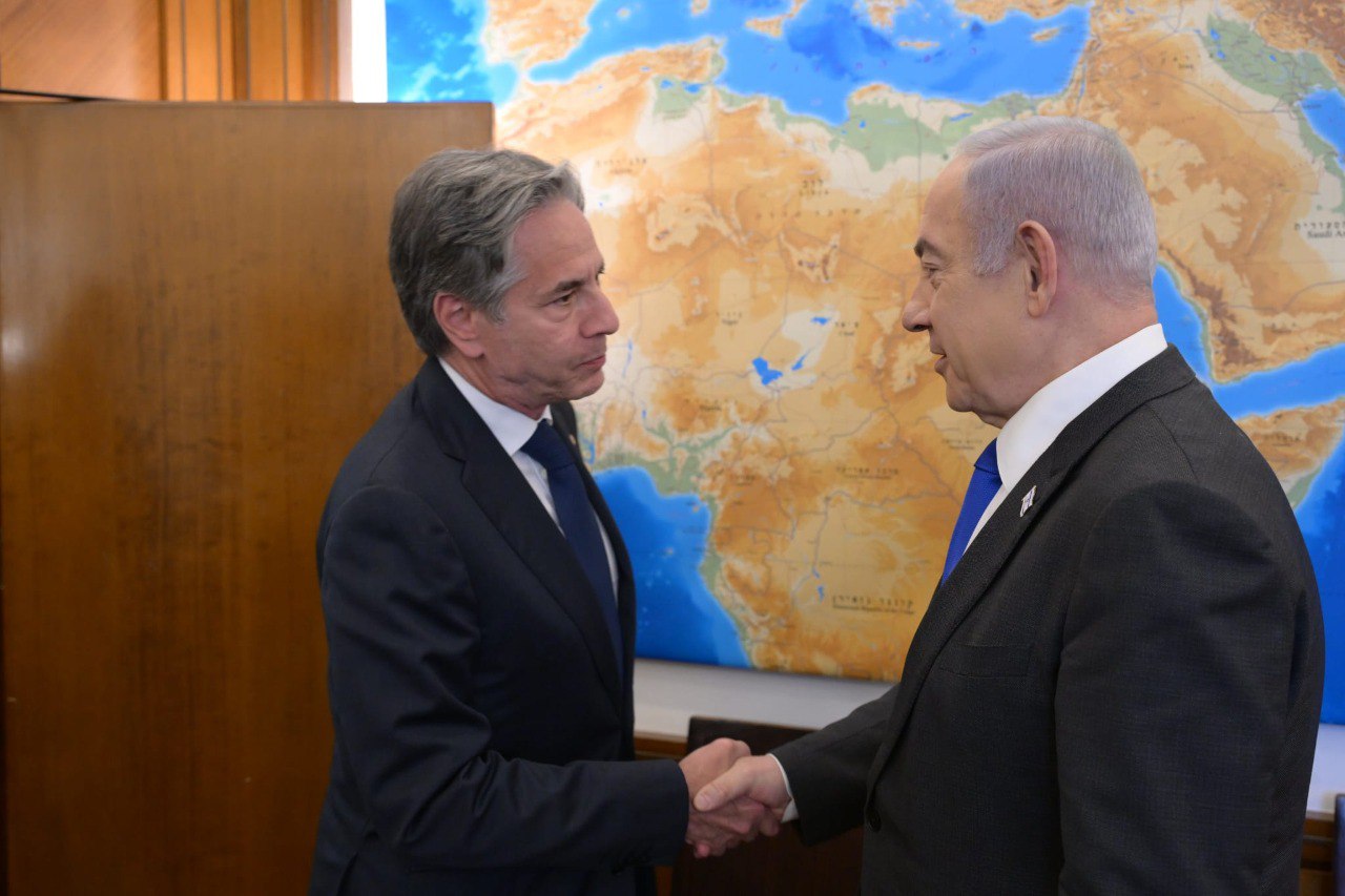 Blinken rencontre Netanyahu Washington envisage dialogue Hama