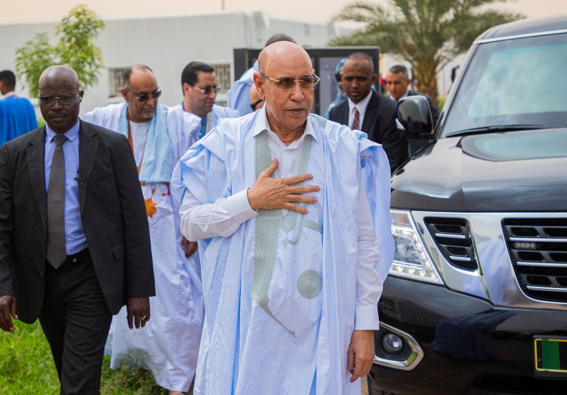 Dépouillement en cours Présidentielles Mauritanie Ould Ghazouani en tête
