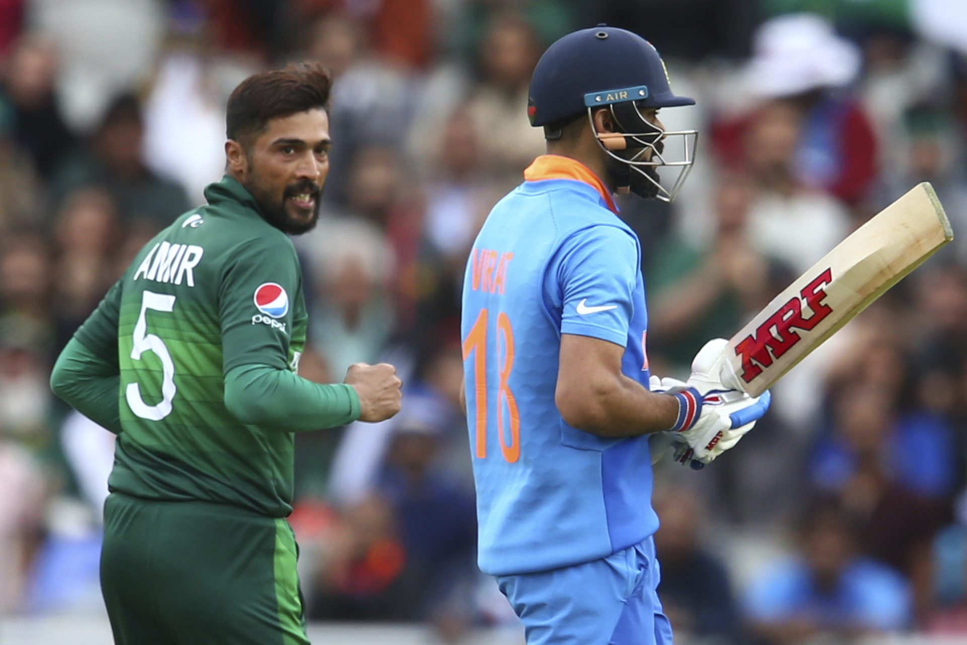 Kohli contre Amir Rohit contre Afridi cinq duels Inde Pakistan