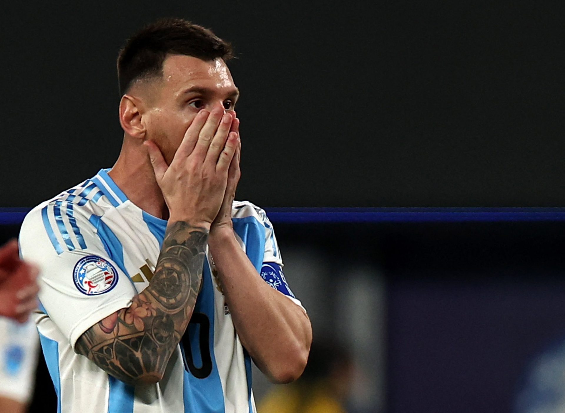 La blessure a-t-elle mis fin à la Copa América de Messi?