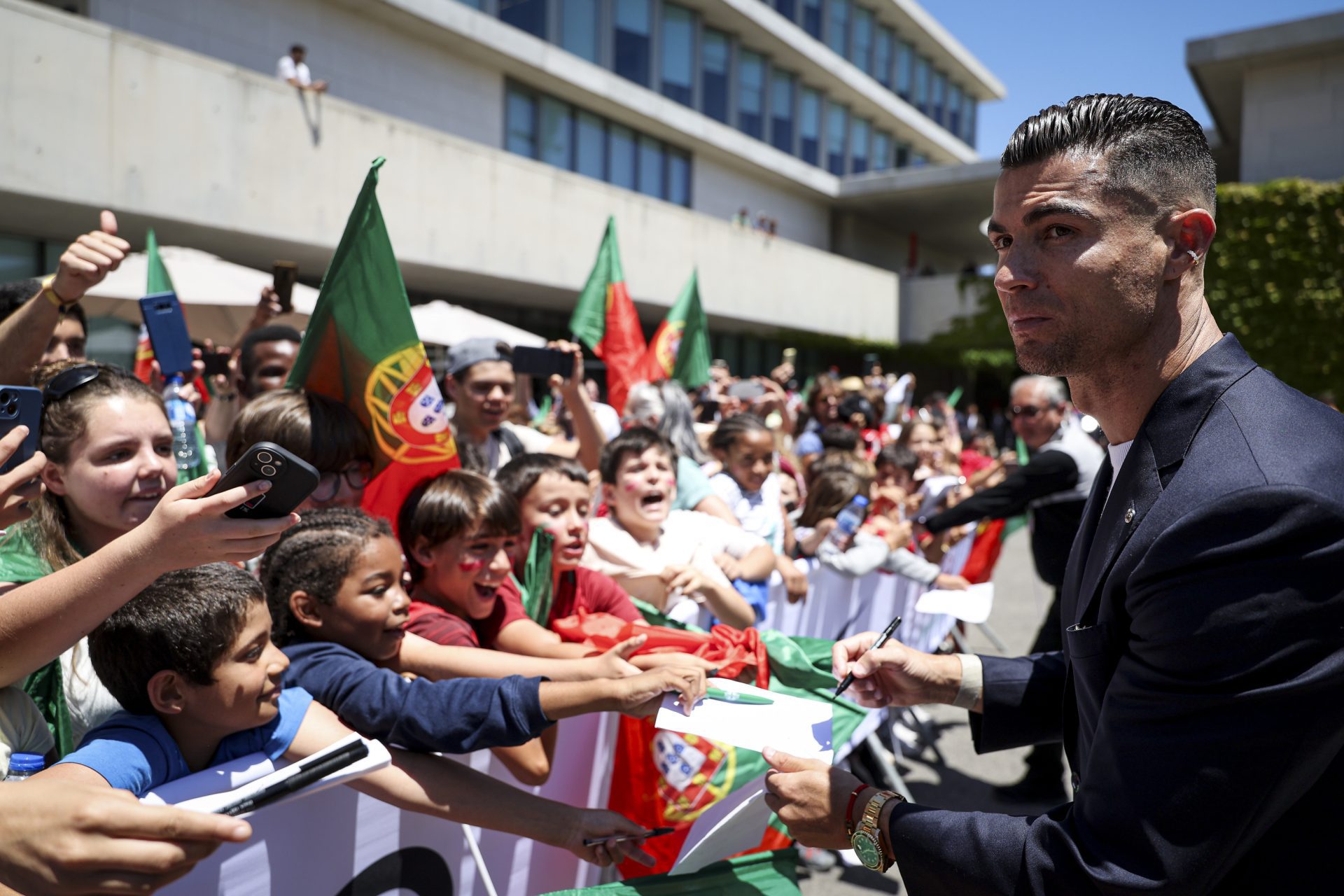 La frénésie de l’Euro 2024 portée par Ronaldo à Leipzig
