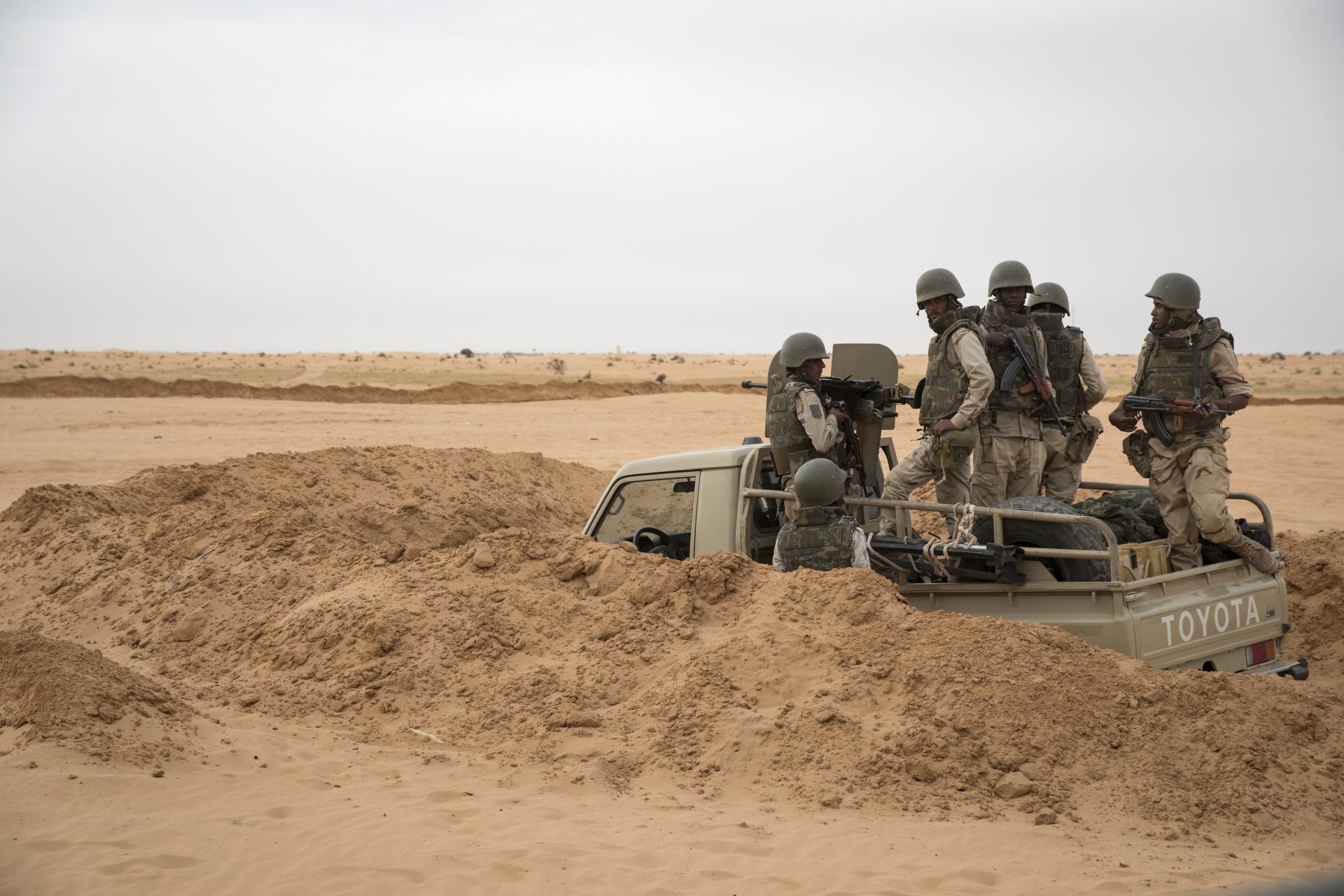 Le premier drone de l'armée mauritanienne en service