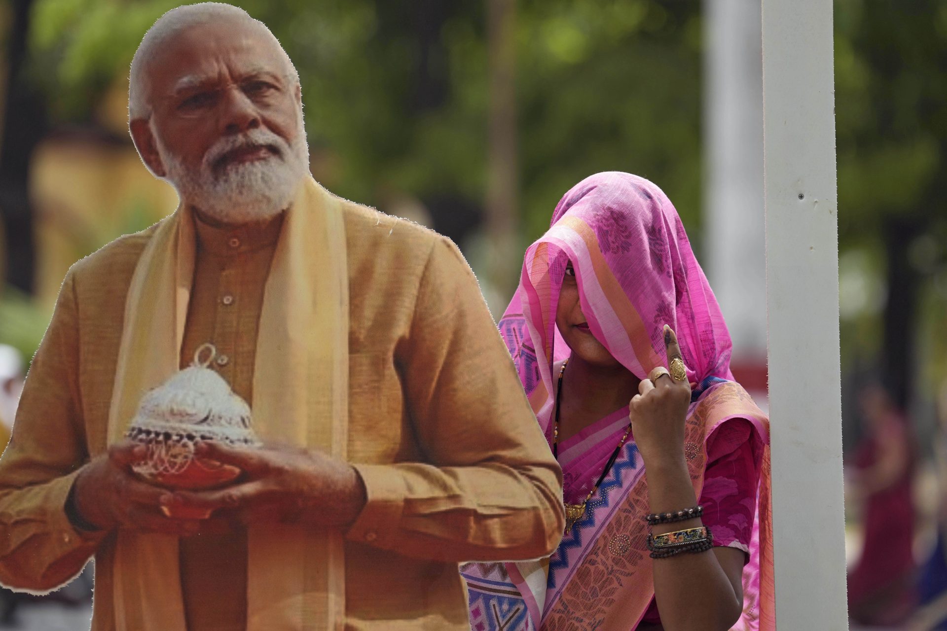 Les sondages prédisent une majorité pour l'alliance de Modi en Inde