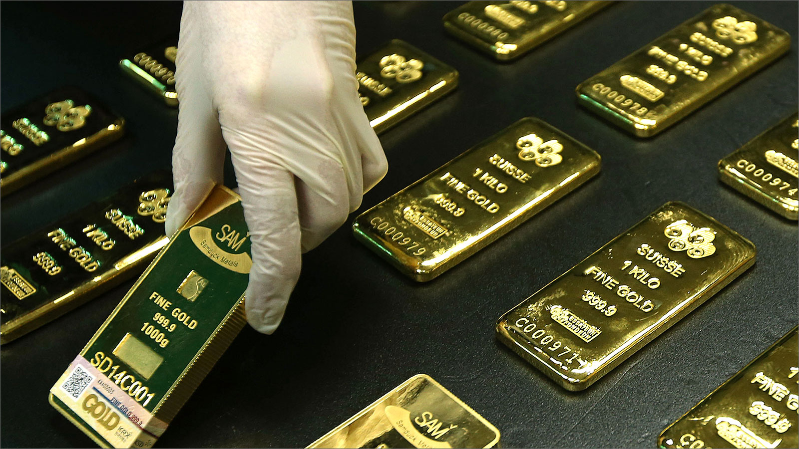 Même avec des records d'or, les pays riches augmentent leurs réserves