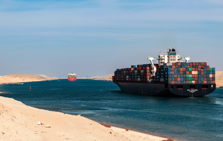 Pénurie mondiale de conteneurs et congestion au port du Red Sea