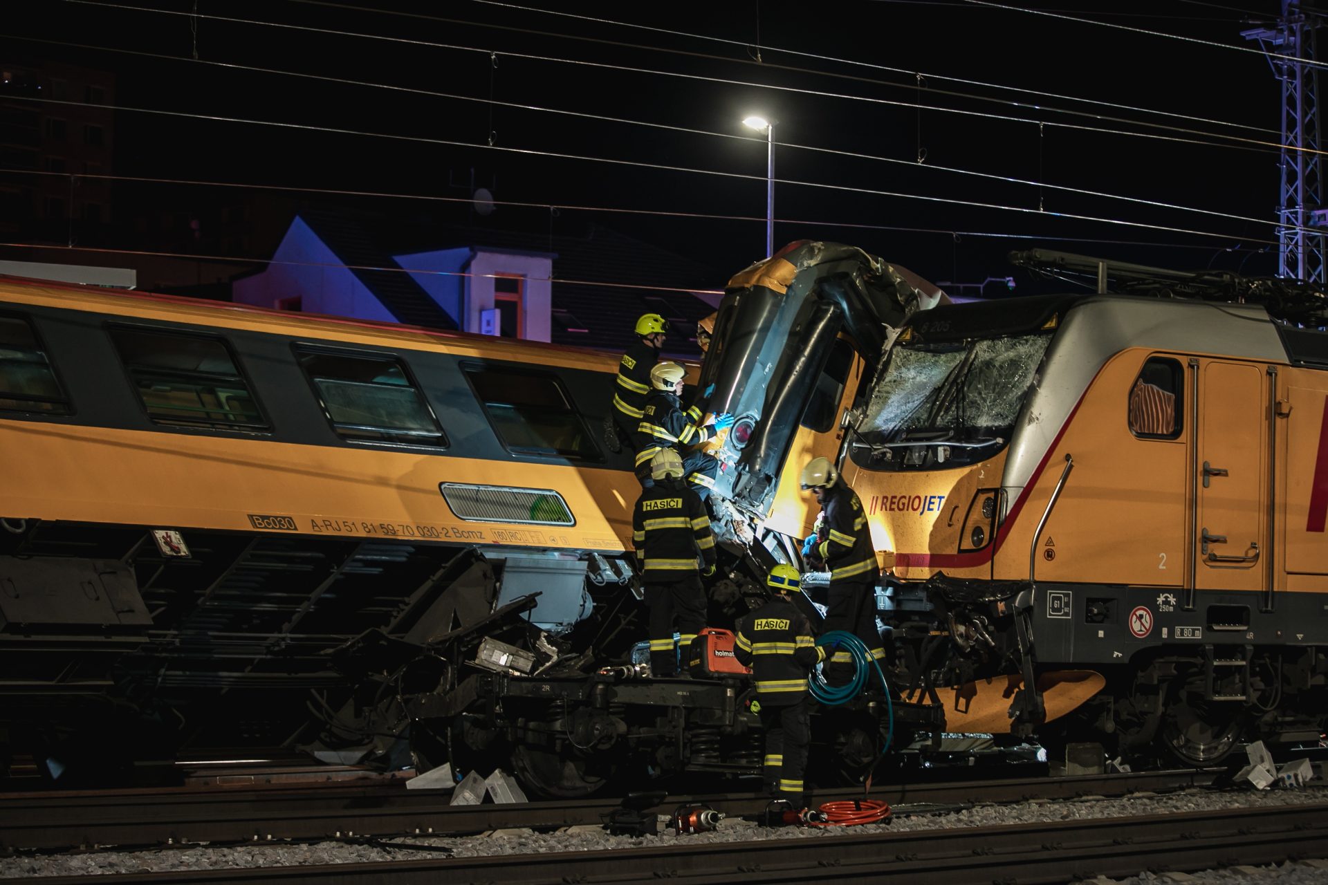 Quatre morts et des dizaines de blesses dans un accident de train en Tchequie