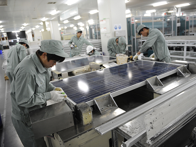 Secteur solaire chinois secoué par surplus de production