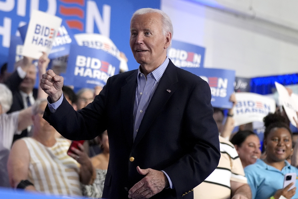 Biden déterminé reste candidat à la présidentielle selon ITV