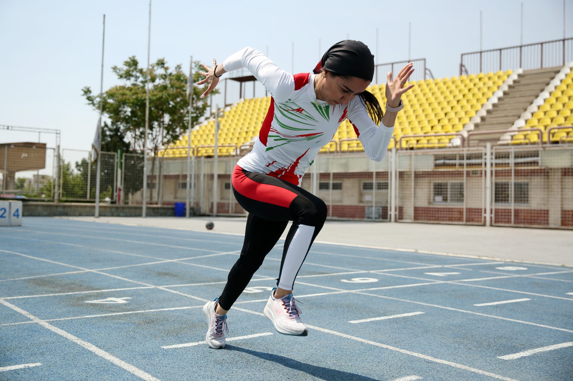 JO Paris 2024 - Farzaneh Fasihi sprinteuse record d'Iran