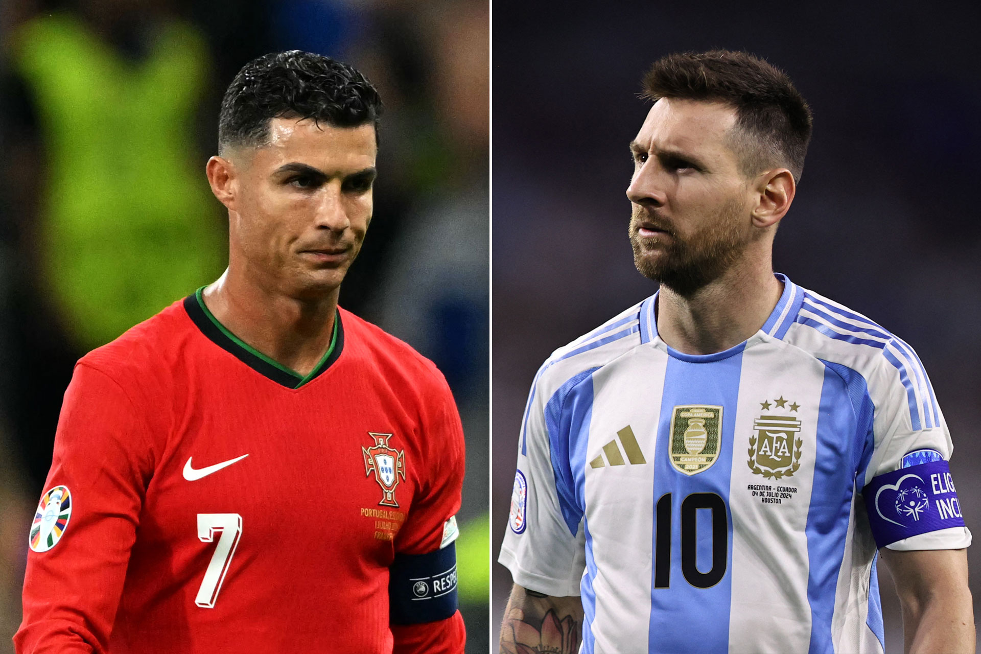 La fin de l'ère Messi Ronaldo Coupe Amérique Euro 2024