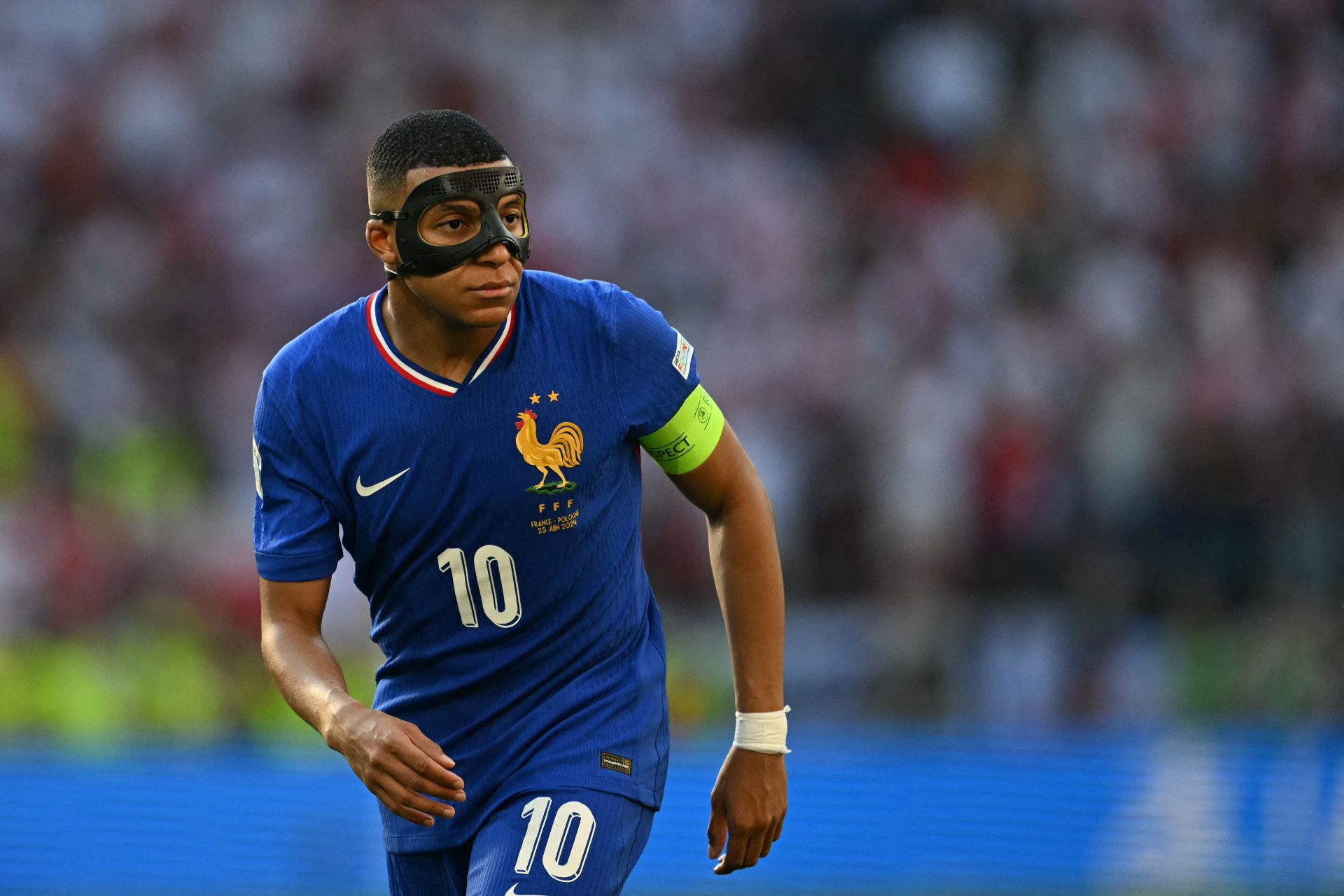 Les révélations de Mbappé sur jouer masqué à l'Euro 2024