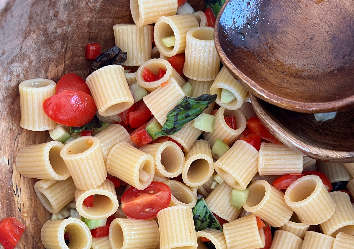 Salade de Pâtes à IG Bas pour le Déjeuner: Recette de Naturopathe