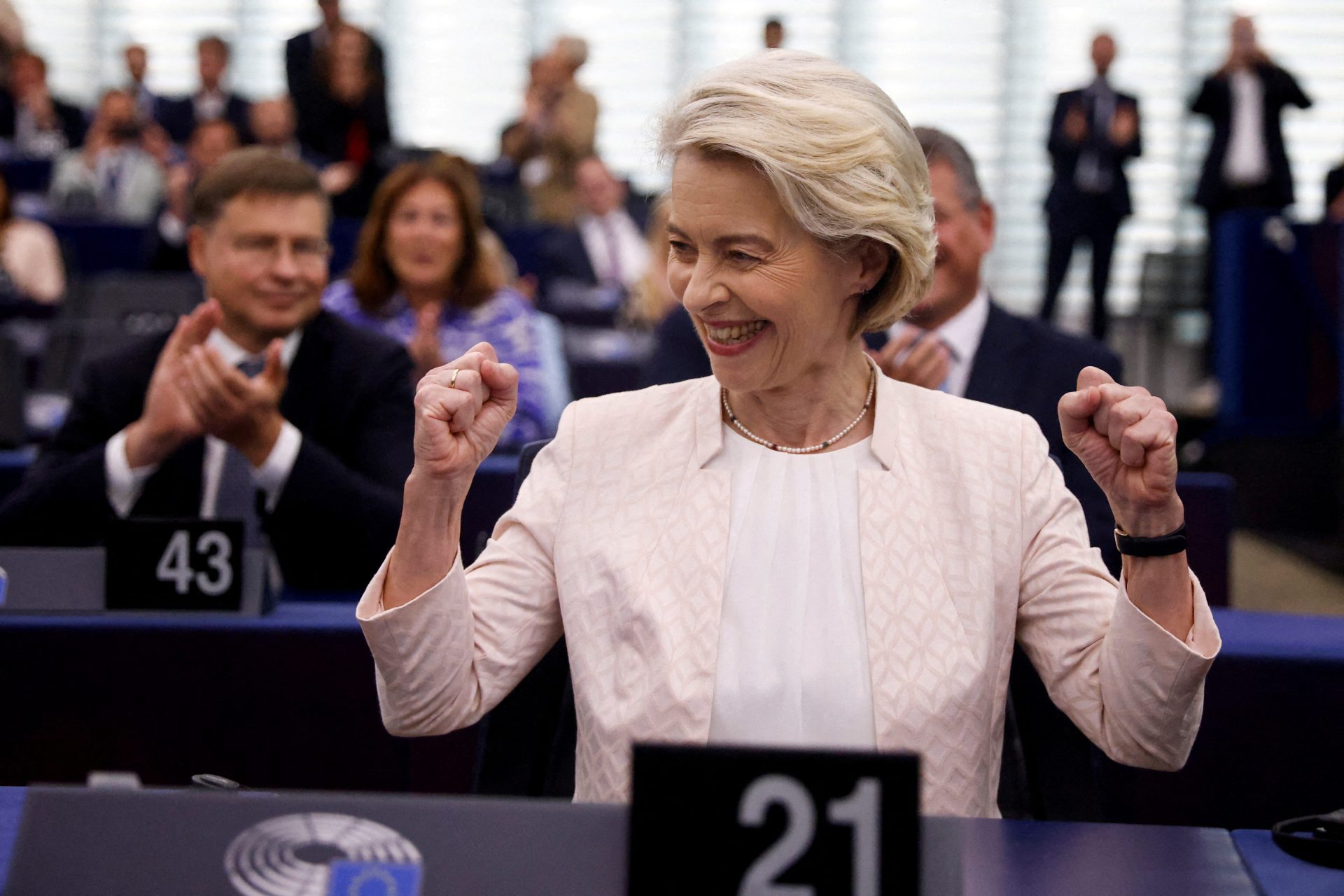 Ursula von der Leyen réélue présidente de la Commission européenne