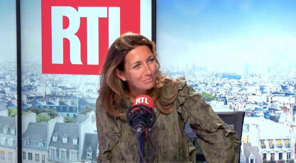 Anne-Claire Coudray parle de Julien Arnaud et TF1