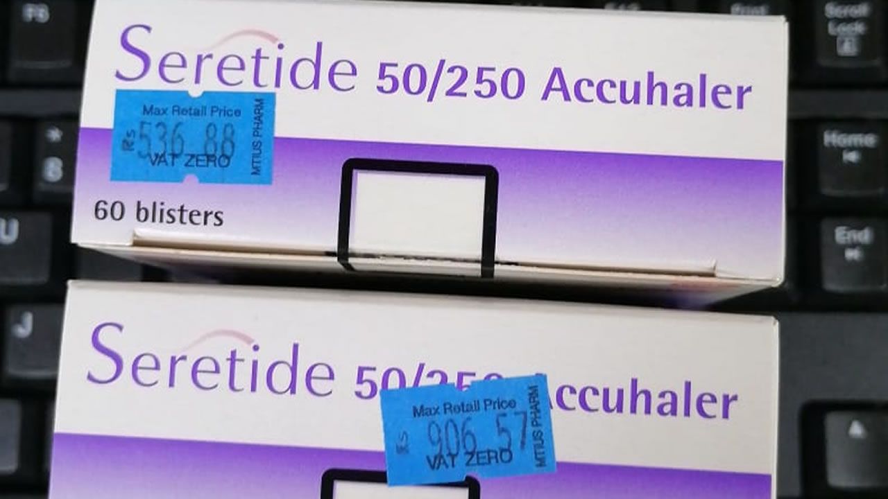 Augmentation des prix des médicaments : l'inhalateur Seretide à Rs 906