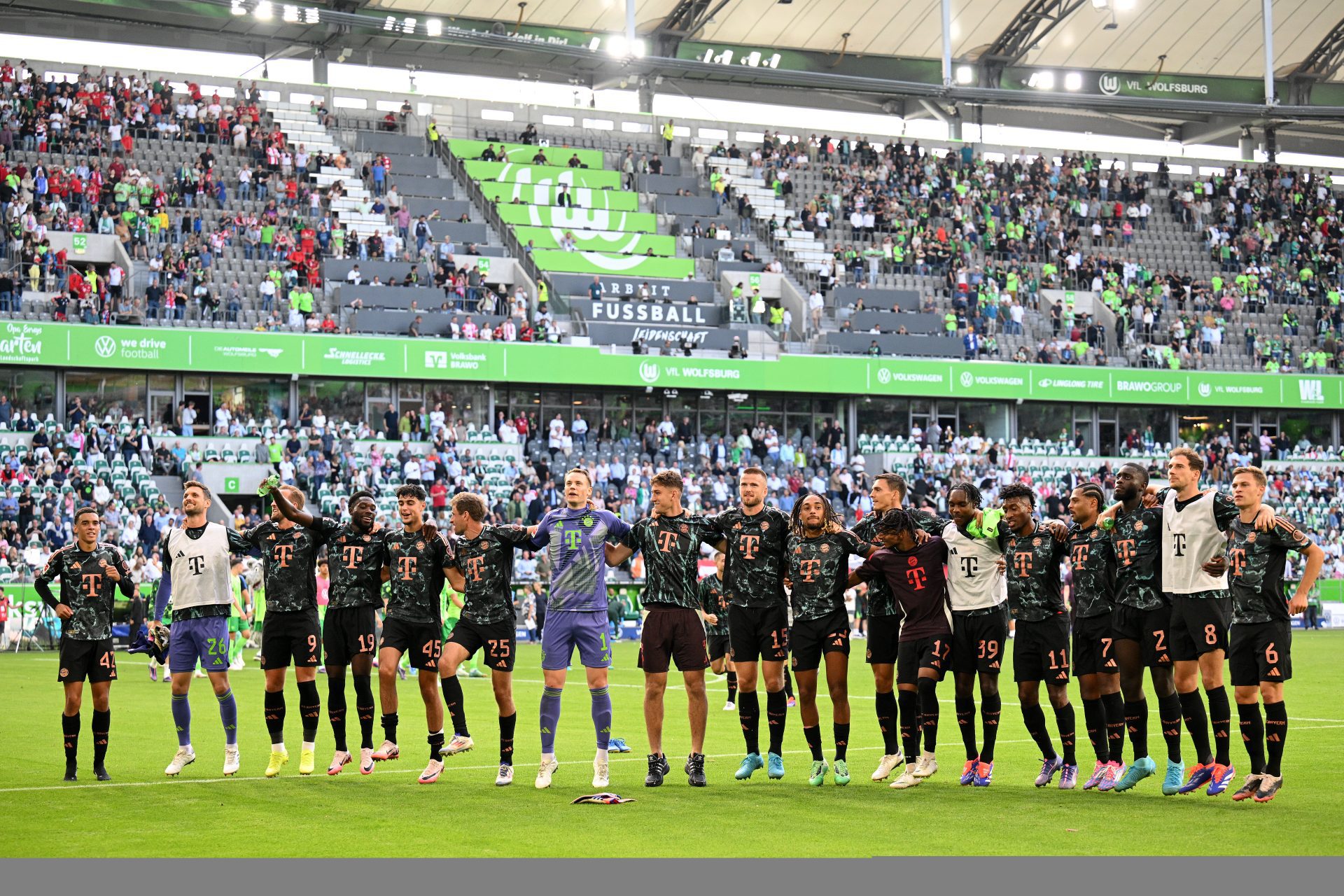 Bayern Munich l'emporte difficilement face à Wolfsburg en Bundesliga