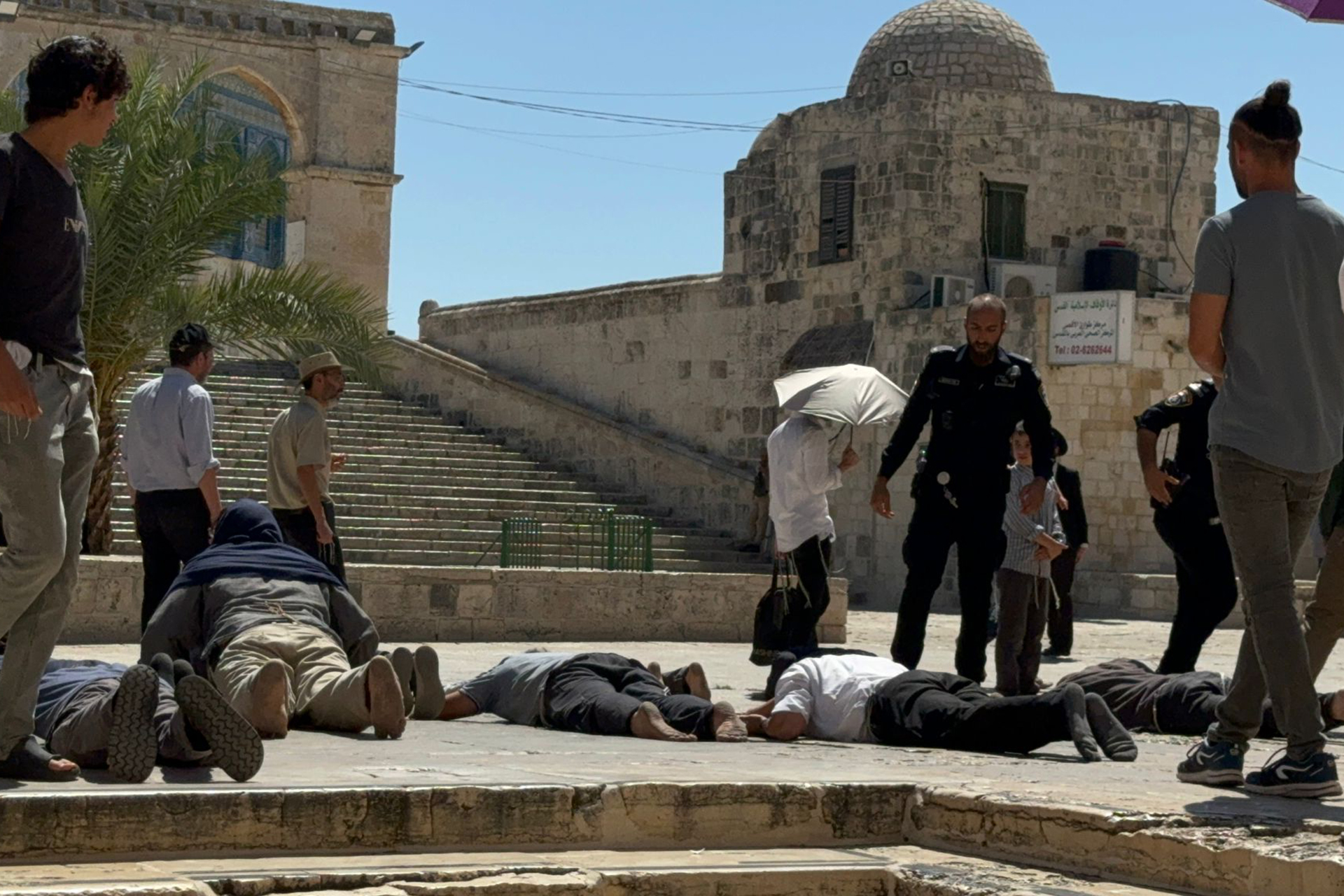 Incursion à Al Aqsa Protests à Jérusalem et colère musulmane