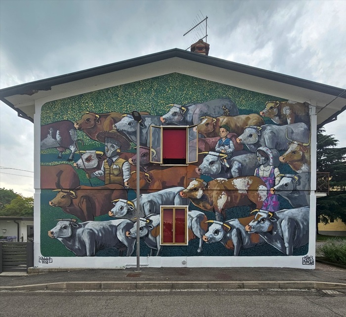 Les nouveaux murales de Callà, village emblématique de street art