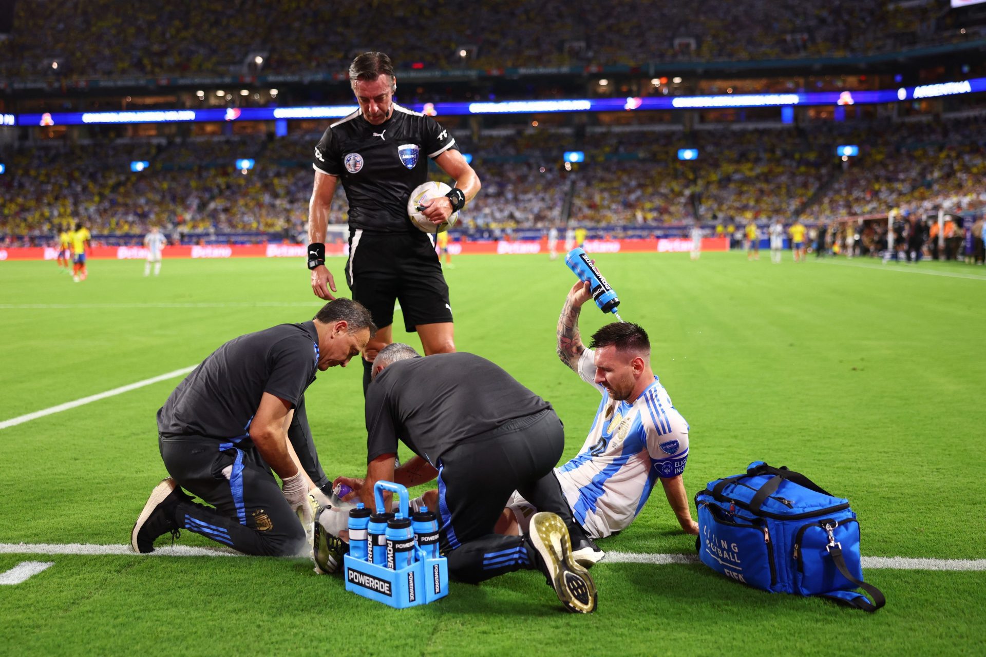 Messi absent de la Coupe des ligues en raison d'une blessure