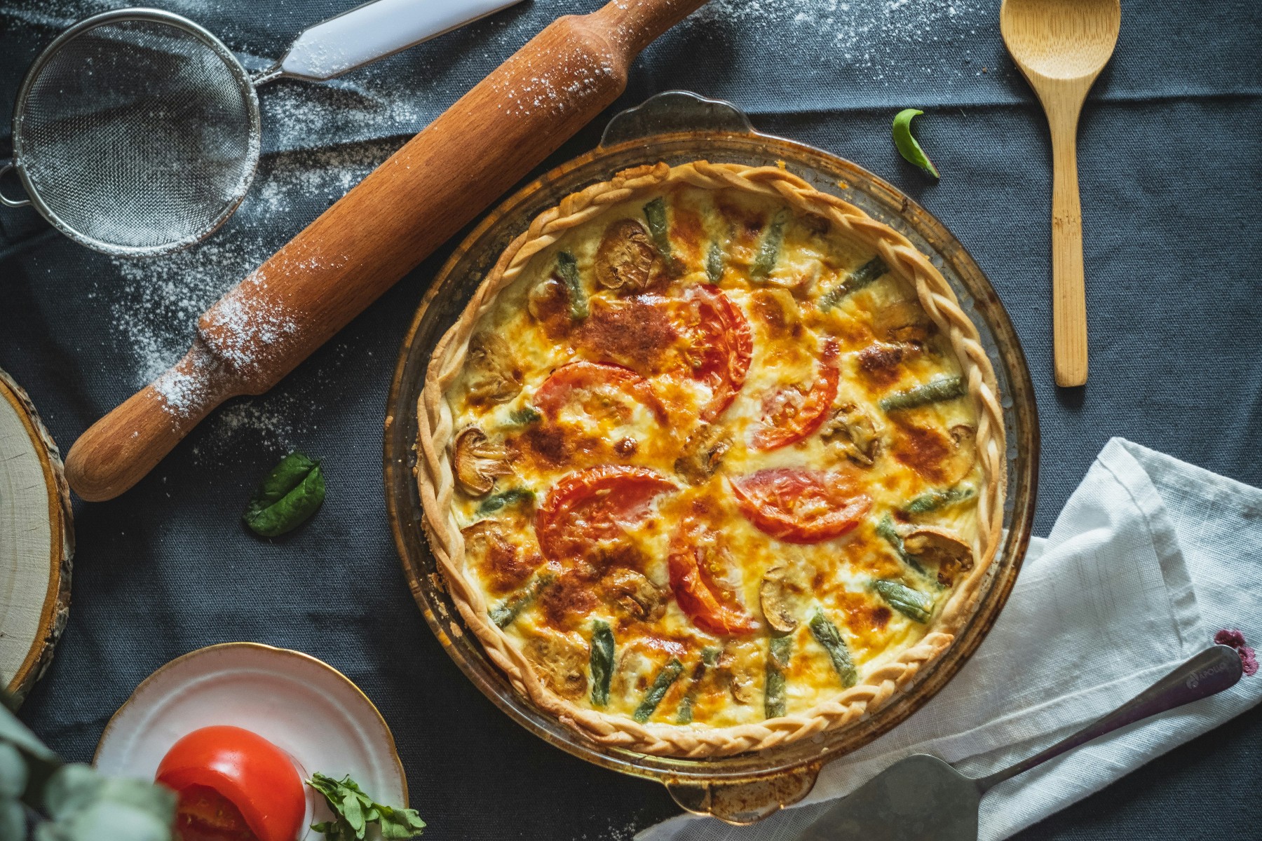 Recettes de quiches légères idéales pour vos grandes tablées