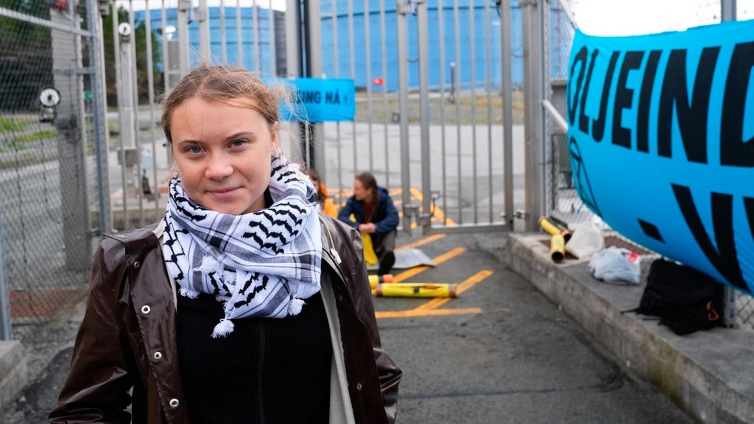 Greta Thunberg interpellée lors d'une action pro-palestinienne