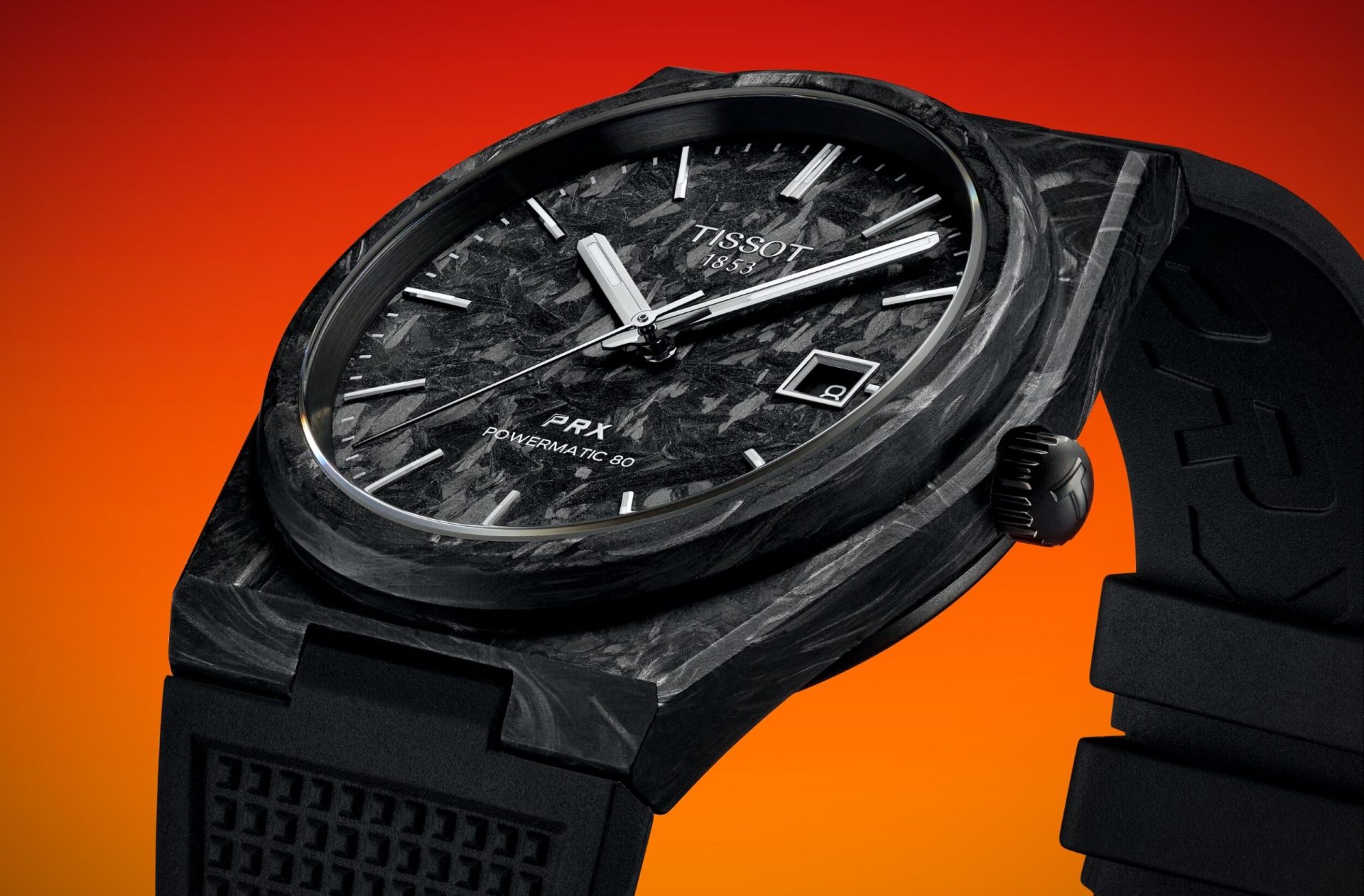 Tissot dévoile sa PRX en carbone forgé, une révolution horlogère