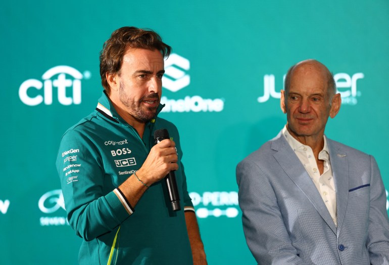 Conférence de presse de la F1 - Aston Martin