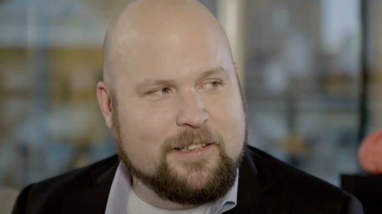 Markus Persson blazer talking