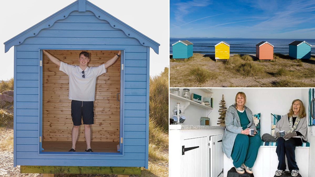 Le prix fou d'une cabane de plage en Écosse : 32 500 £